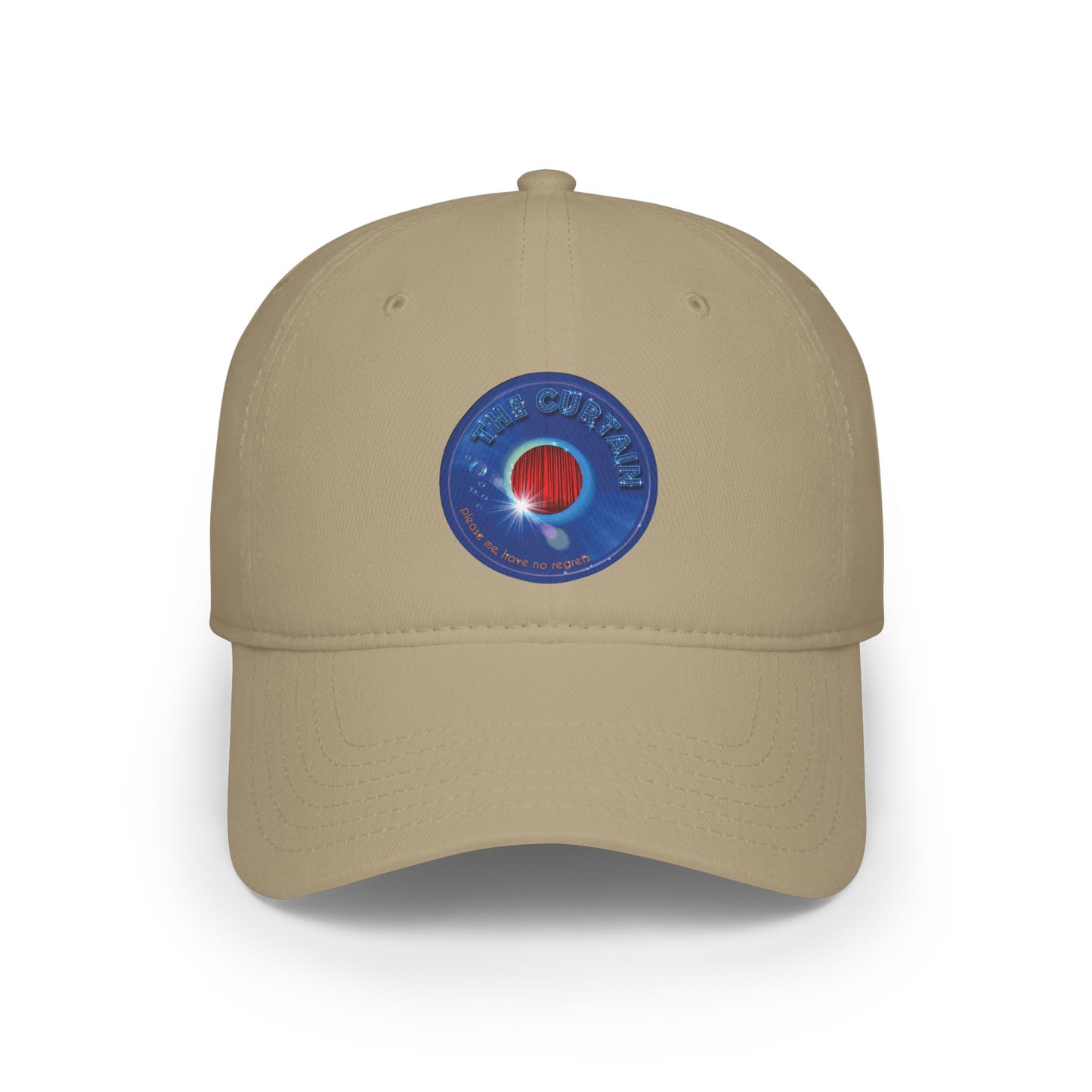 Lumpy Donut Baseball Cap - "The Official Donut W/O" - variant 2 - blue vivid donut w/