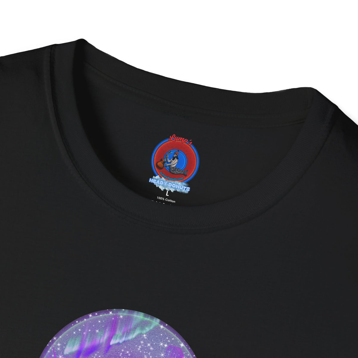 Classic Donut Tee - Unisex Soft-Style - "Welcome, this is your Donut" - series 1.0  - purple donut