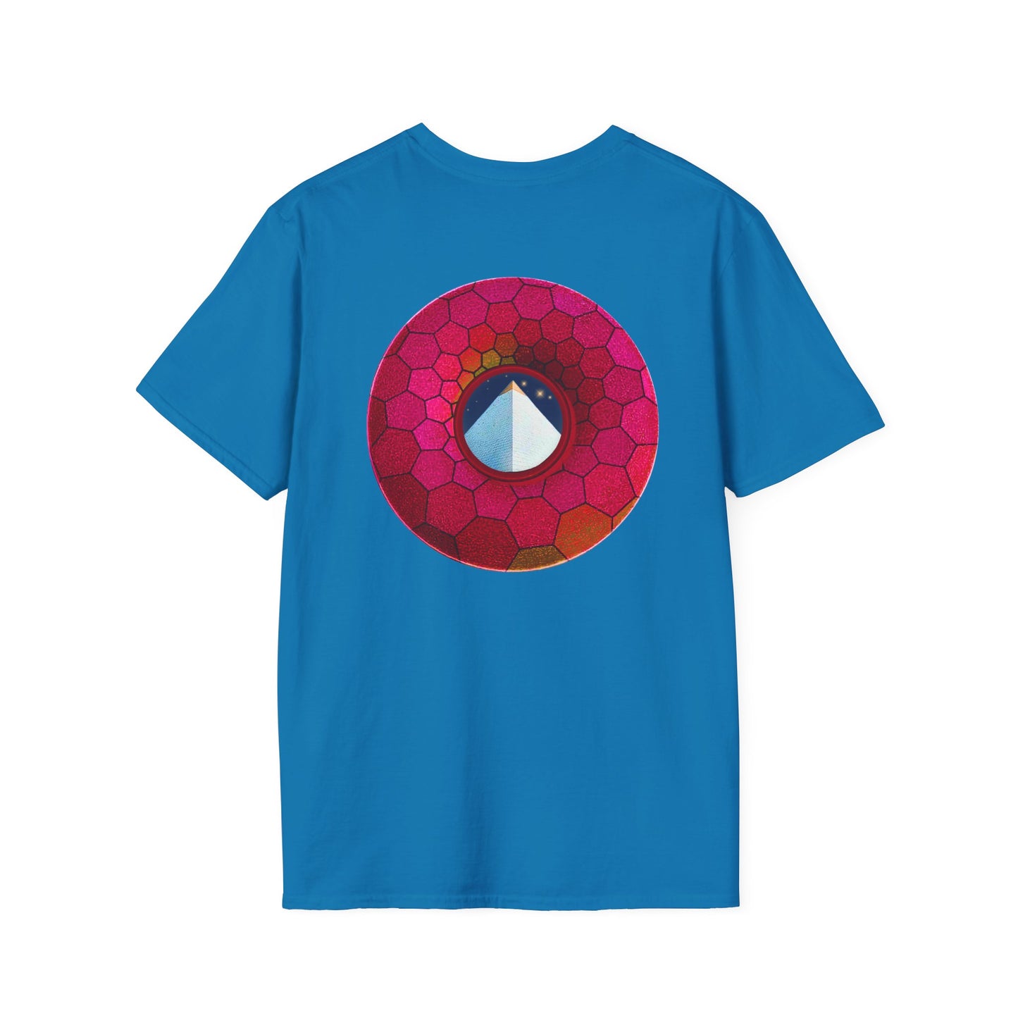 Classic Donut Tee - Unisex Soft-Style - "Limestone Donuts so Large" - variant 5 - green hexadonut
