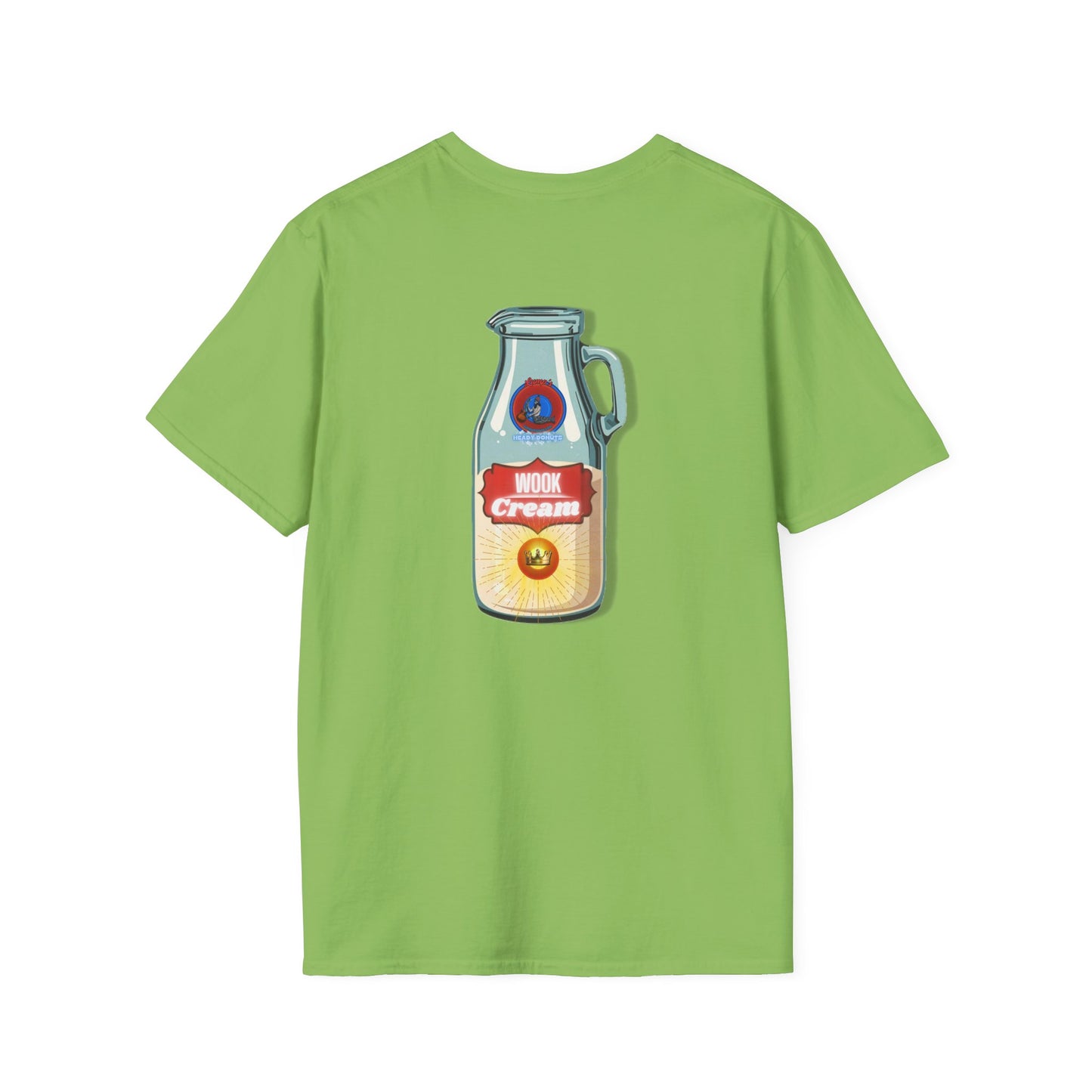 Classic Donut Tee - Unisex Soft-Style - "Wooked Cream - YEMSG Donut " - bottle - variant 8