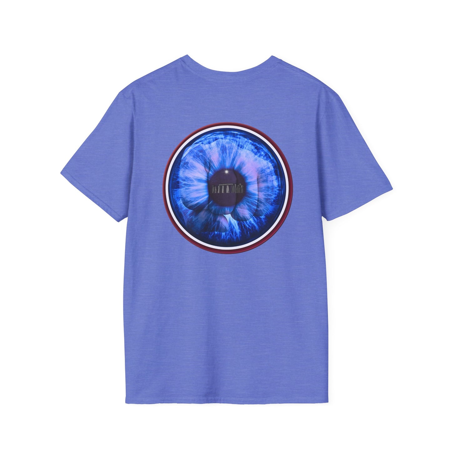 Classic Donut Tee - Unisex Soft-Style - "Wilson's Eyesore Donut Tee" - blue idonut - variant 3