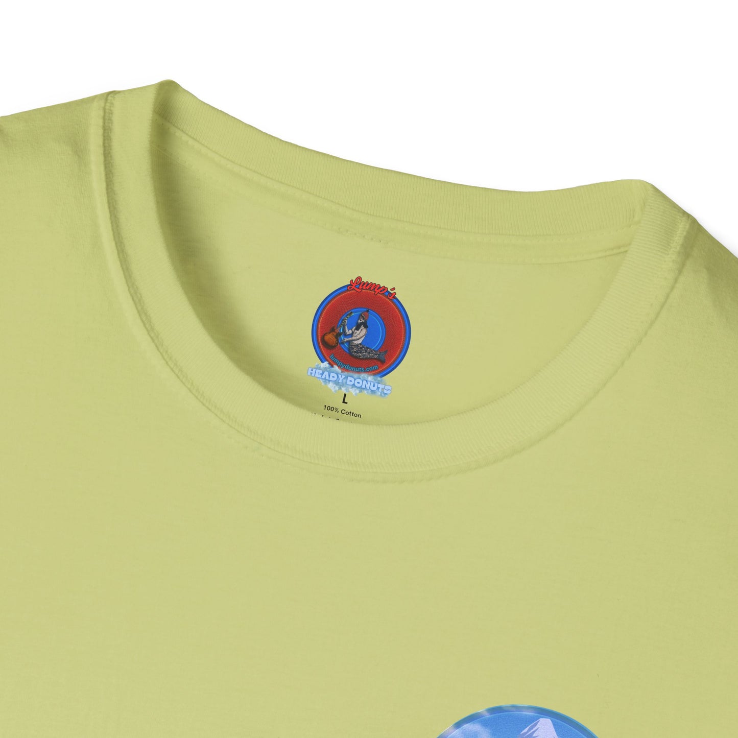 Classic Donut Tee - Unisex Soft-Style - "Mansions of South Park" - series 1.0 - variant 1 - picture donut