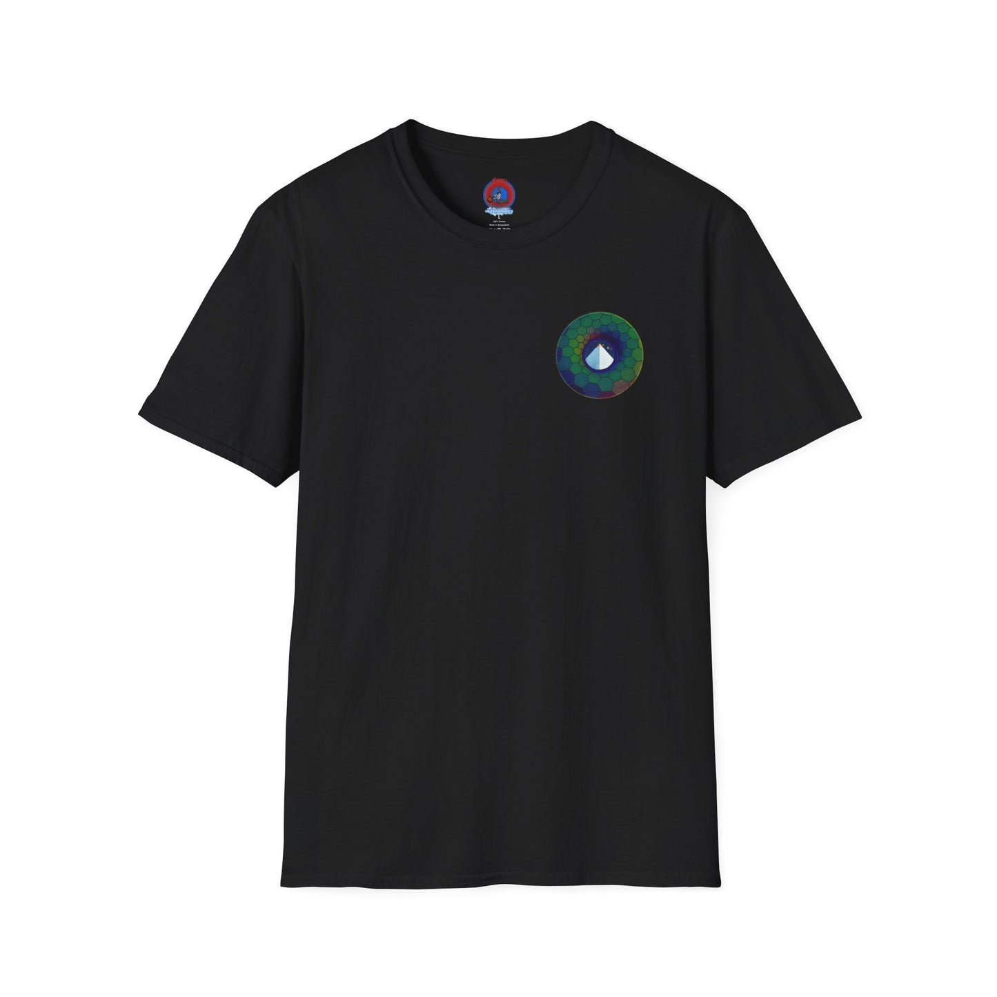 Classic Donut Tee - Unisex Soft-Style - "Limestone Donuts so Large" - variant 7 - green hexadonut