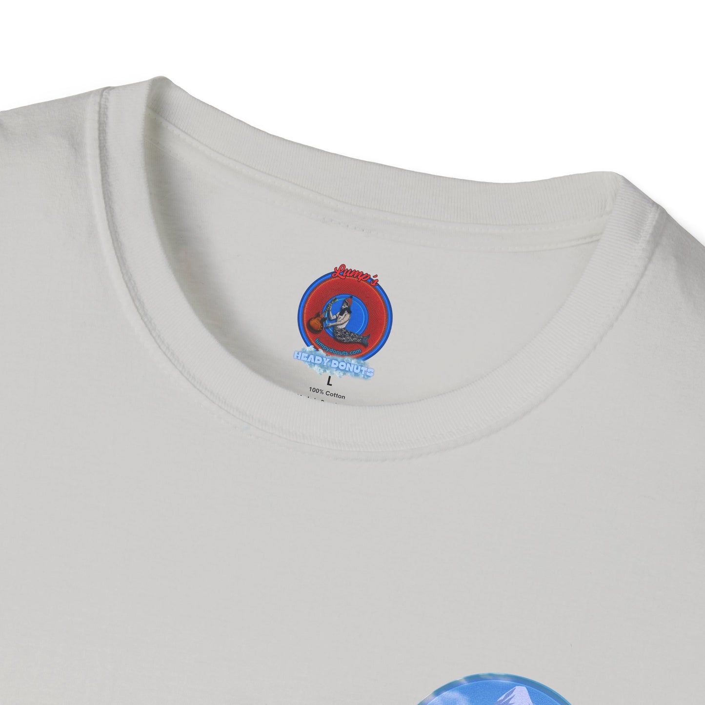 Classic Donut Tee - Unisex Soft-Style - "Mansions of South Park" - series 1.0 - variant 1 - picture donut