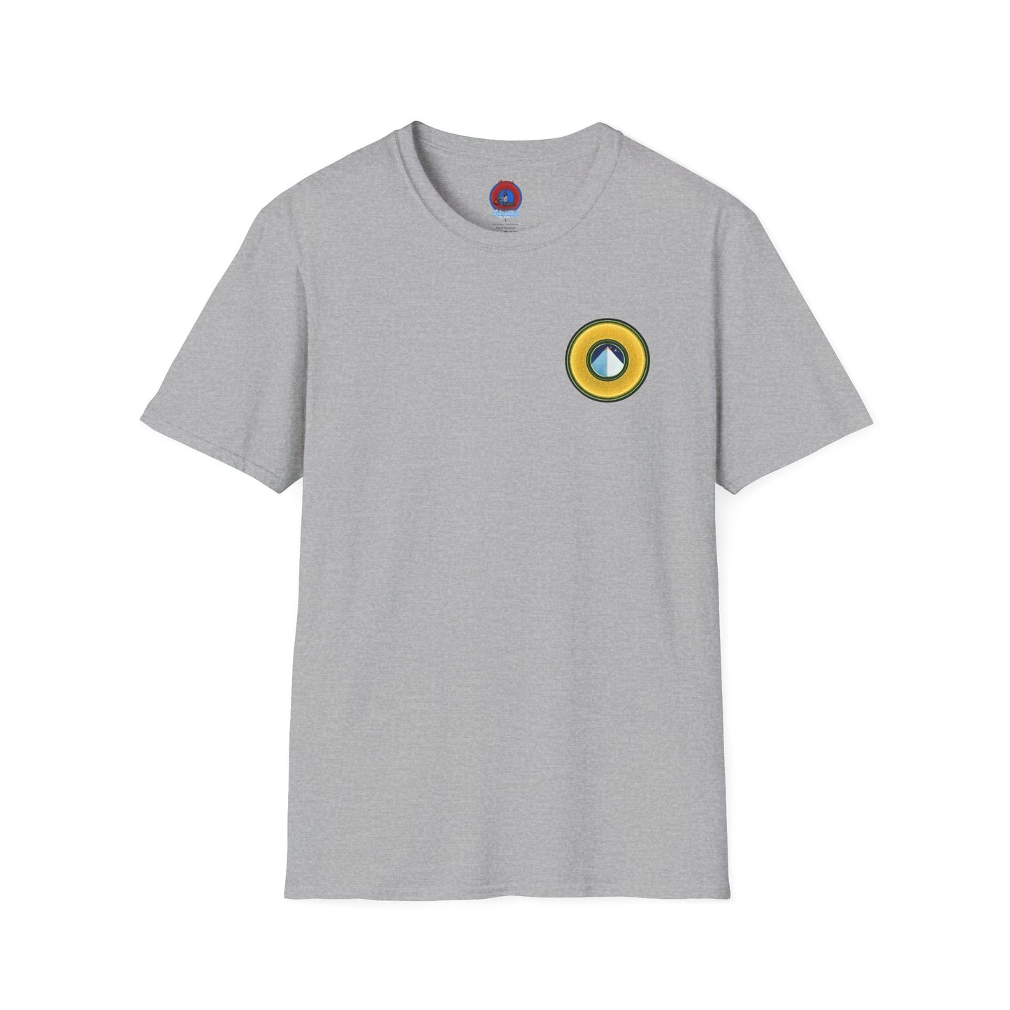 Classic Donut Tee - Unisex Soft-Style - "Limestone Donuts so Large" - variant 3 - golden donut