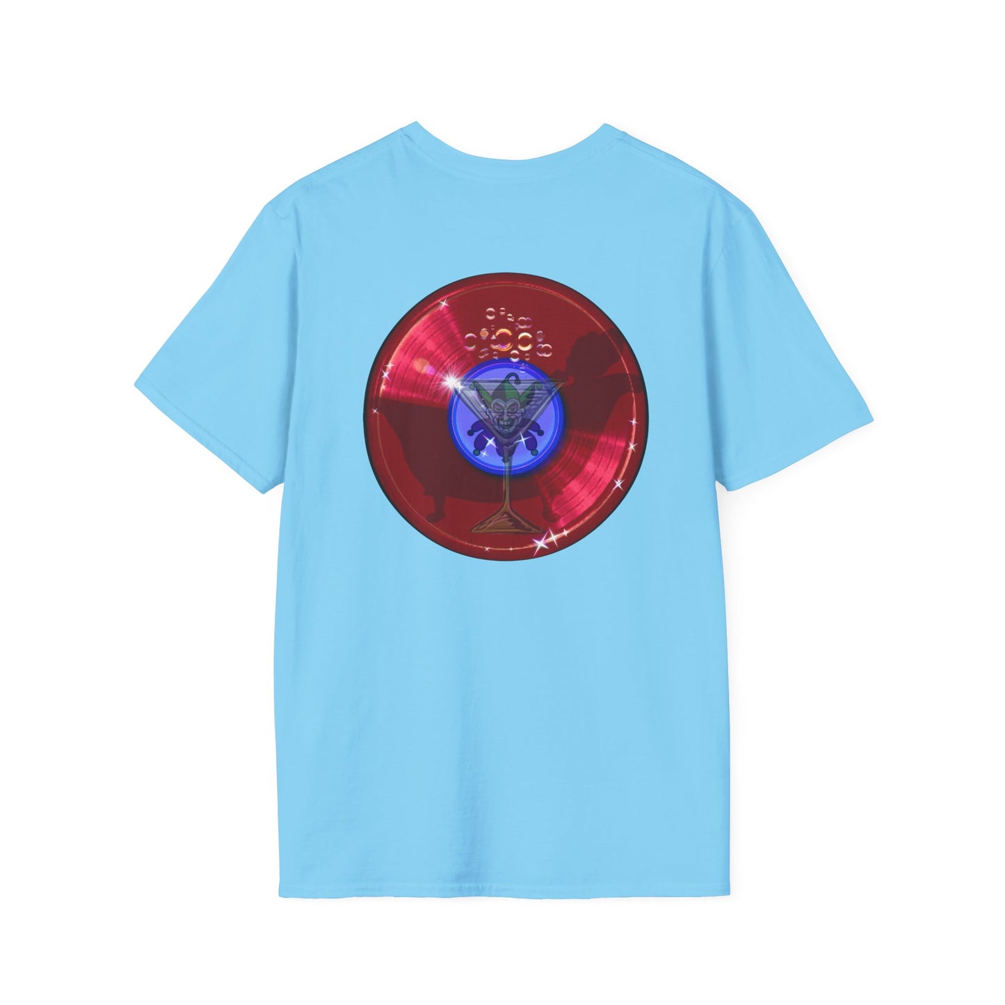Classic Donut Tee - Unisex Soft-Style - "The Joker's Personal Tees - Joker's Exclusive Donut" - series 1.0 - variant 3 - red donut