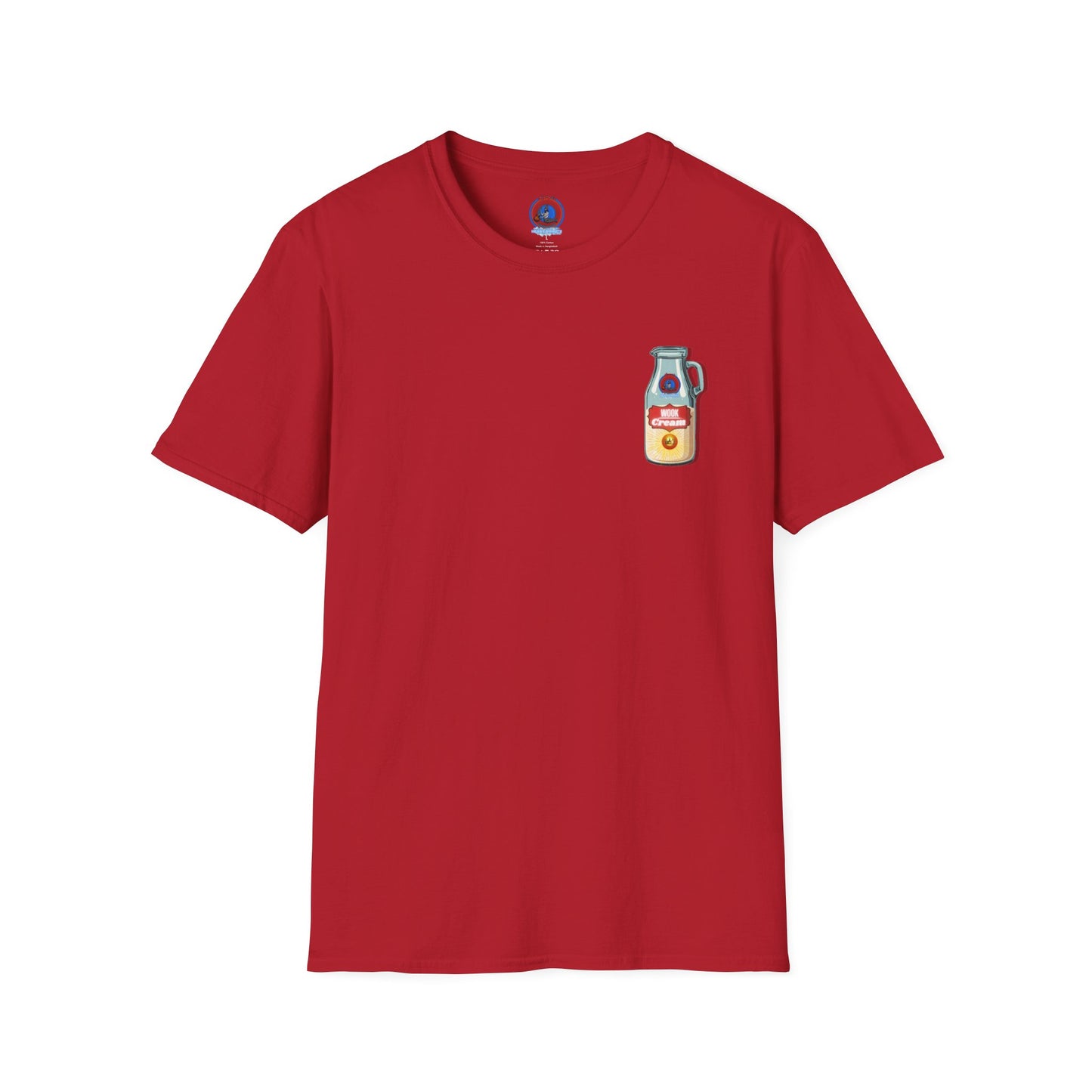 Classic Donut Tee - Unisex Soft-Style - "Wooked Cream - YEMSG Donut " - bottle - variant 8