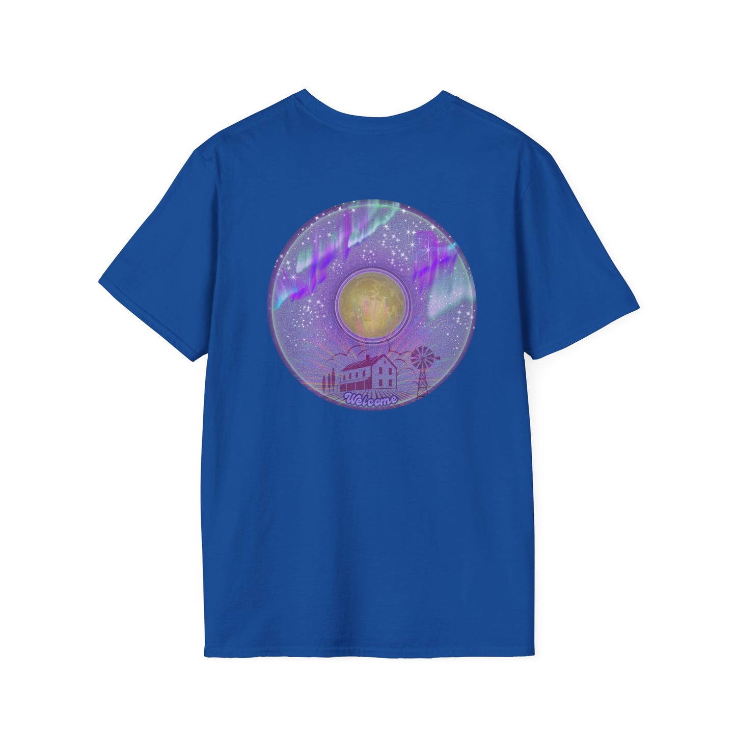Classic Donut Tee - Unisex Soft-Style - "Welcome, this is your Donut" - series 1.0  - purple donut