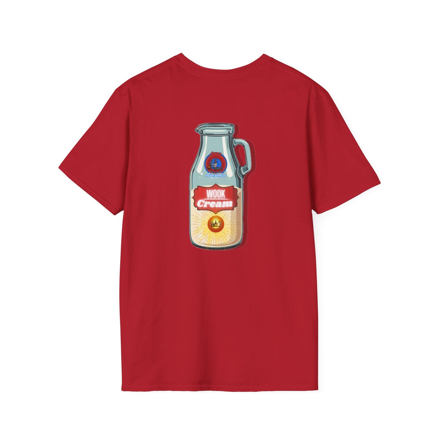 Classic Donut Tee - Unisex Soft-Style - "Wooked Cream - YEMSG Donut " - bottle - variant 8