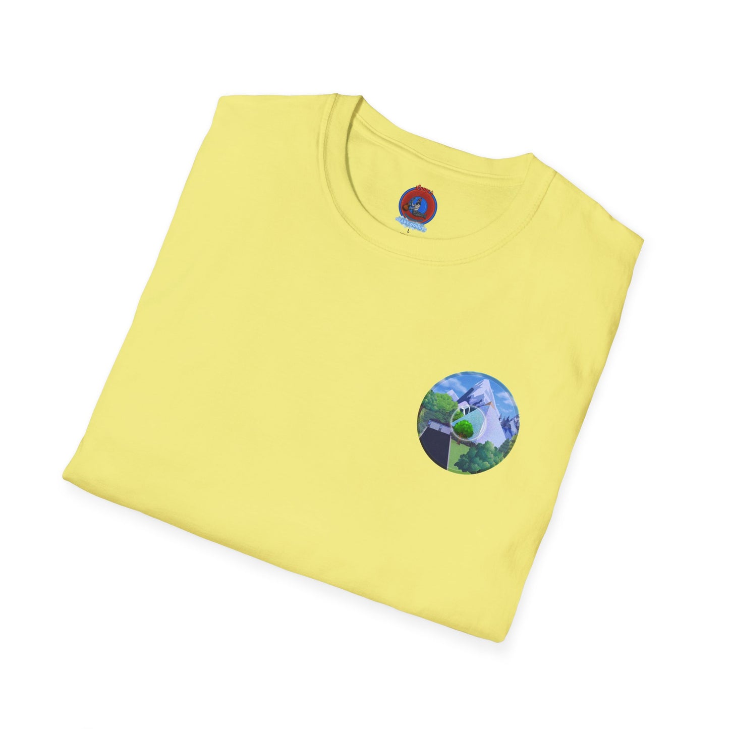 Classic Donut Tee - Unisex Soft-Style - "Mansions of South Park" - series 1.0 - variant 1 - picture donut