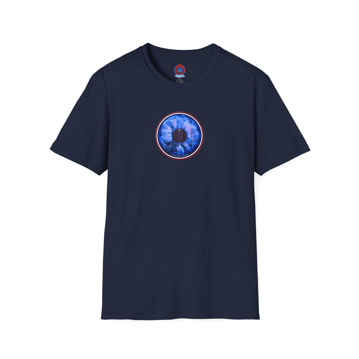 Classic Donut Tee - Unisex Soft-Style - "Wilson's Eyesore Donut Tee" - blue idonut - variant 2