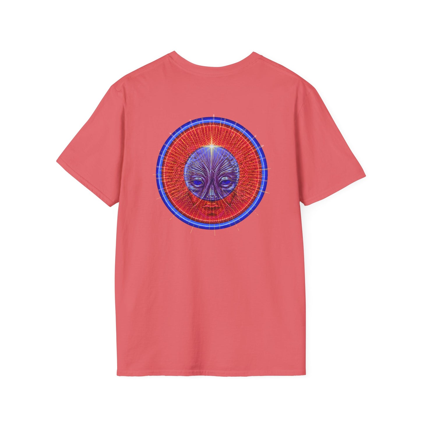 Classic Donut Tee - Unisex Soft-Style - "Donuts: Conjurers of Awesome" - series 1.0  - variant 2 - w/red donut