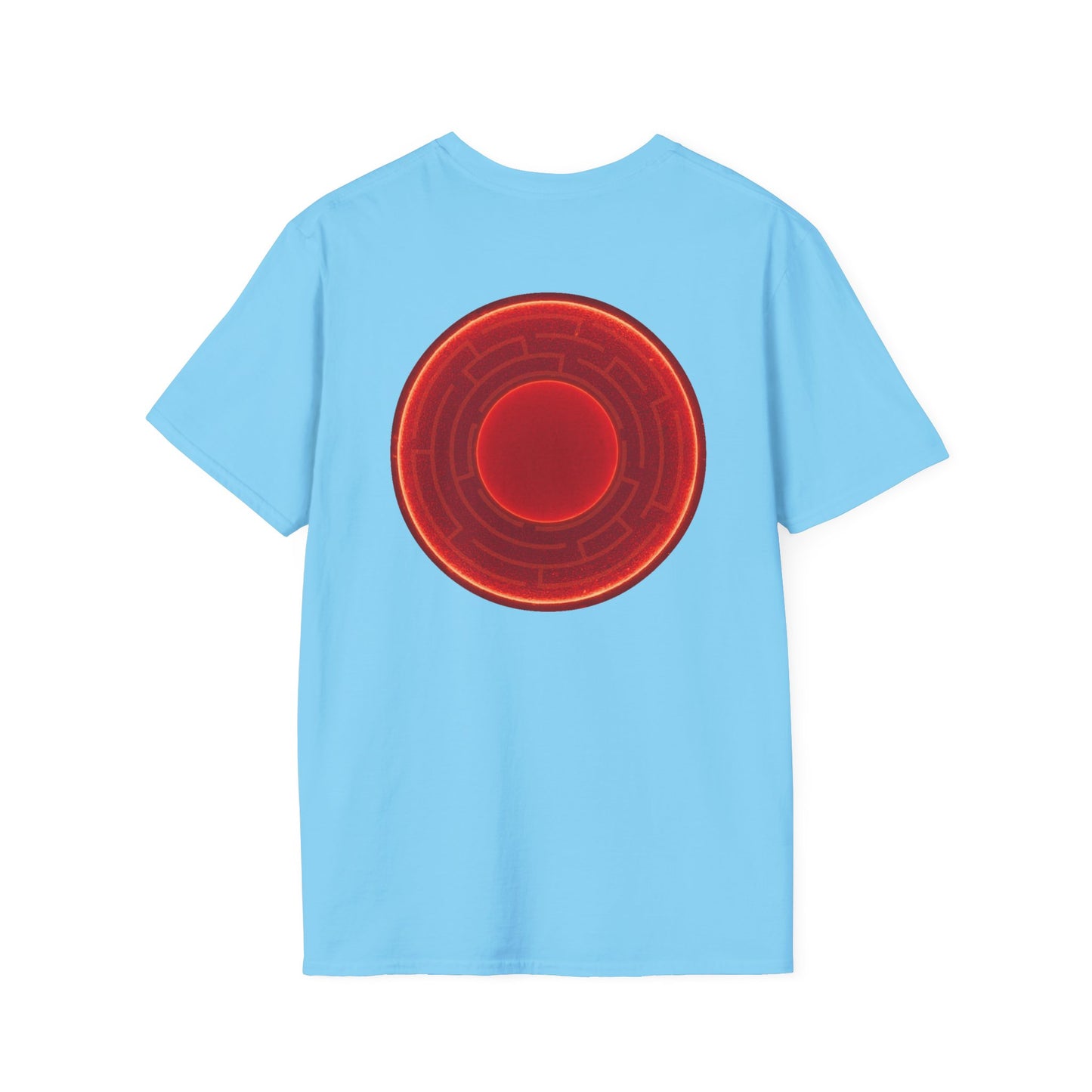 Classic Donut Tee - Unisex Soft-Style - "The Amazing Donut" - series 1.0 - variant 1 - red donut