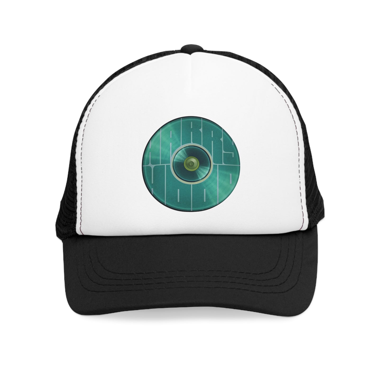 Lumpy Trucker Hat - "Where'd Harry Go? He Left This Hat" - variant 4 - green donuts