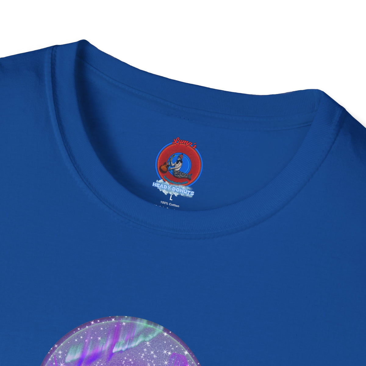 Classic Donut Tee - Unisex Soft-Style - "Welcome, this is your Donut" - series 1.0  - purple donut
