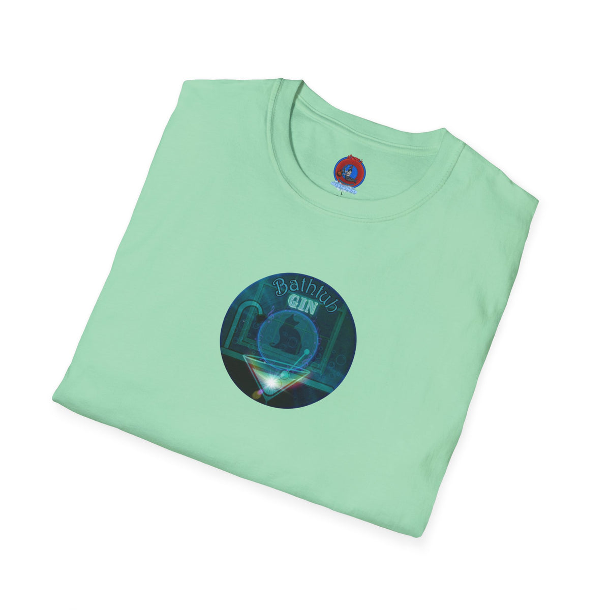 Classic Donut Tee - Unisex Soft-Style - "Wendy's Preferred Donut" - series 1.0  - black/green/blue donut