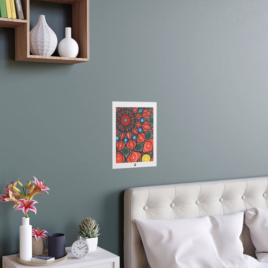 Matters Artwork - "Donut Gravitation" - Poster Nut Print - 11" x 14"