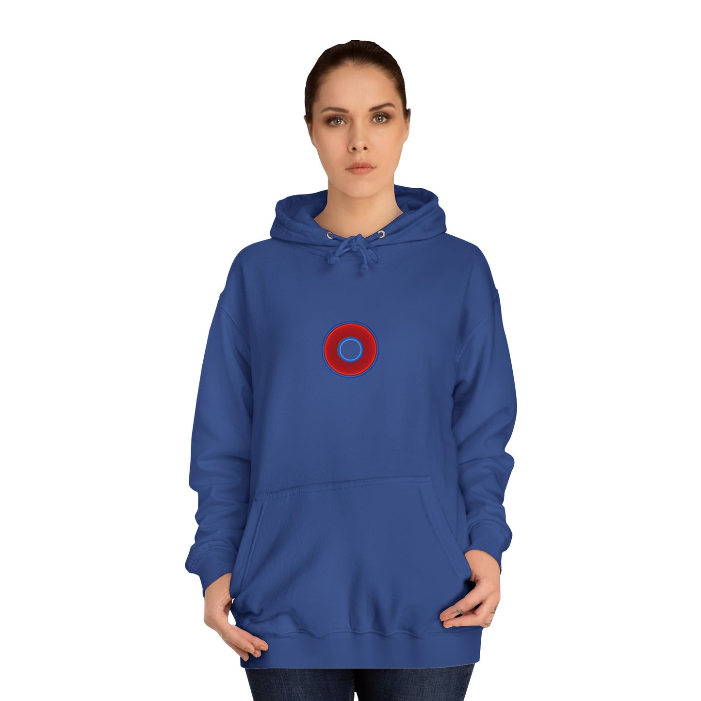 Harriette's Hoodie - with Lumpy Donuts - Official Lumpy Logo - Variant #2 - Red Donuts