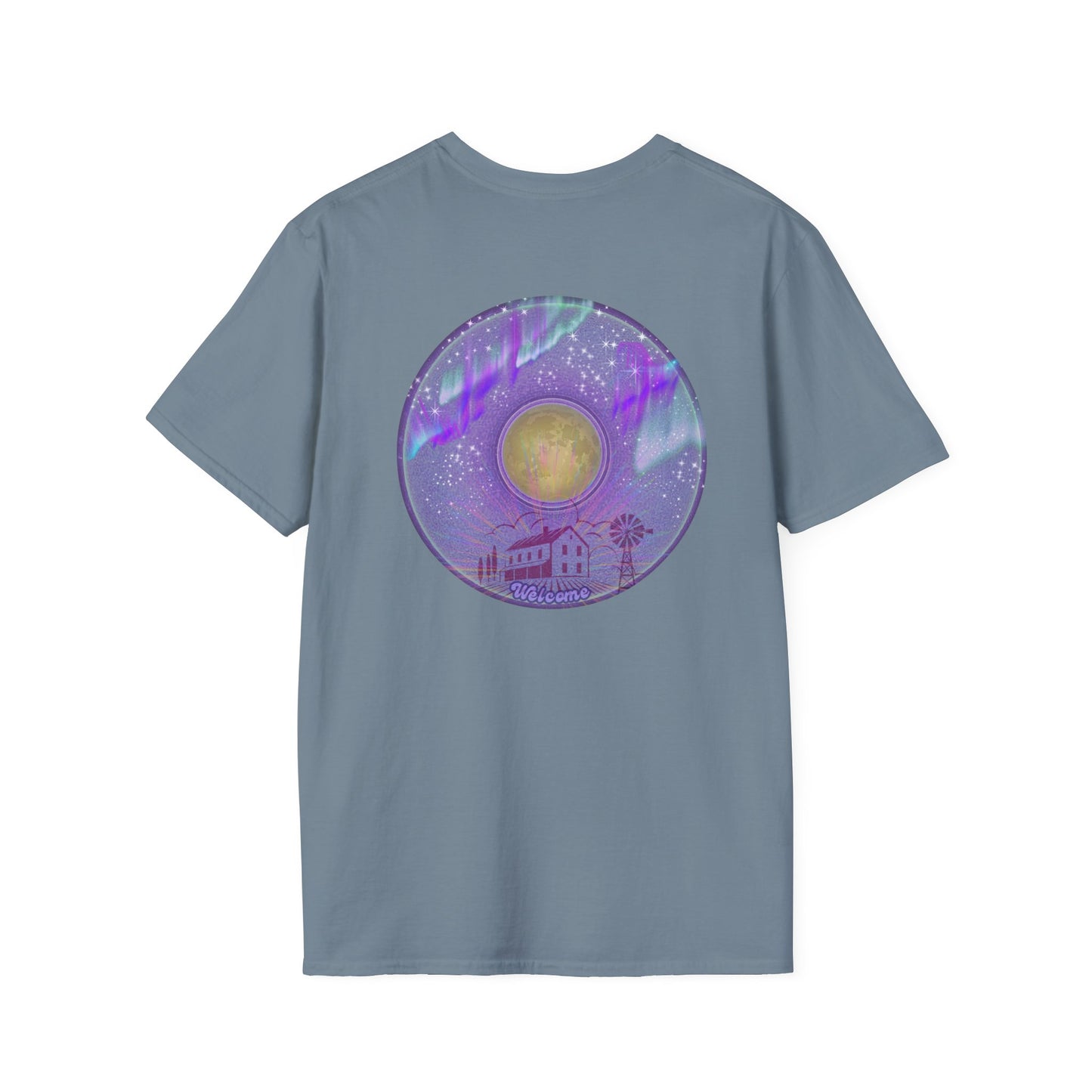 Classic Donut Tee - Unisex Soft-Style - "Welcome, this is your Donut" - series 1.0  - purple donut