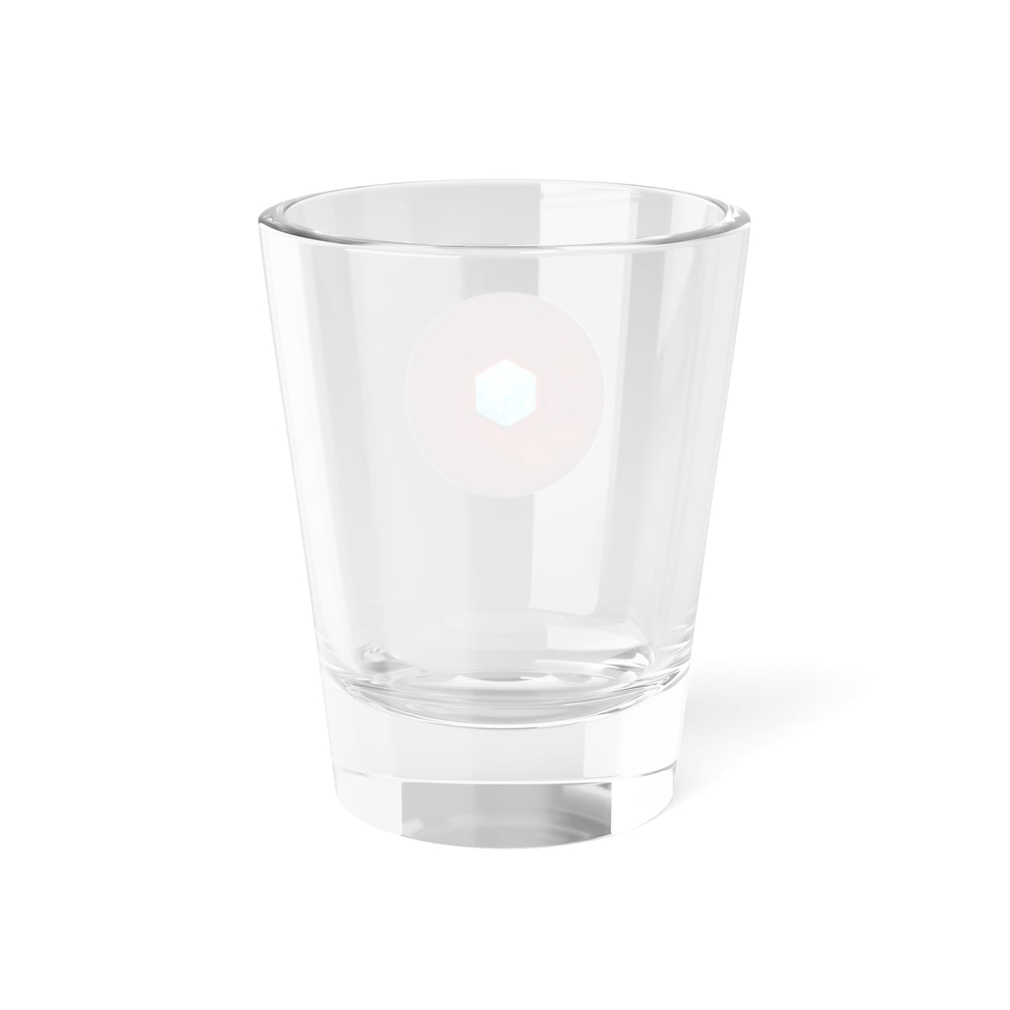 Bad Fishy Too - "It's Ice Cube's Shot Glass" - Shot Glass, 1.5oz - variant 1 - red cube donut