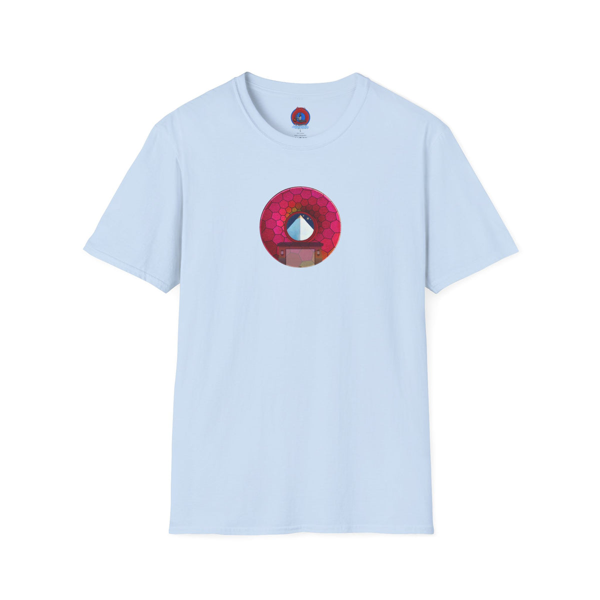 Classic Donut Tee - Unisex Soft-Style - "Limestone Donuts so Large" - variant 6 - green hexadonut