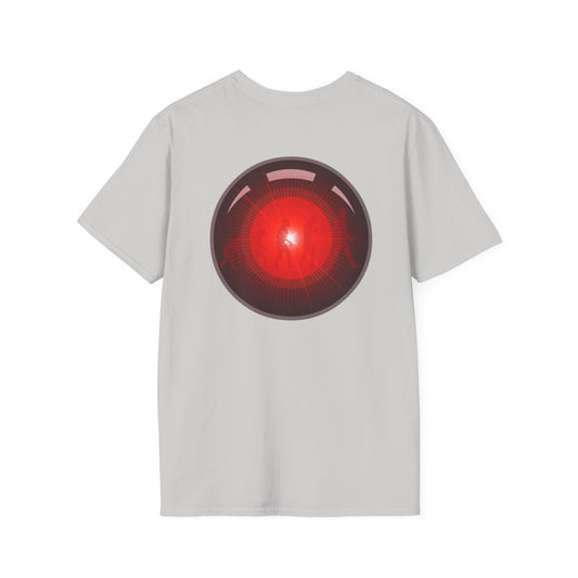 Classic Donut Tee - Unisex Soft-Style - "2025: a Donut Odyssey" - series 1.0 - variant 2 - black/red donut