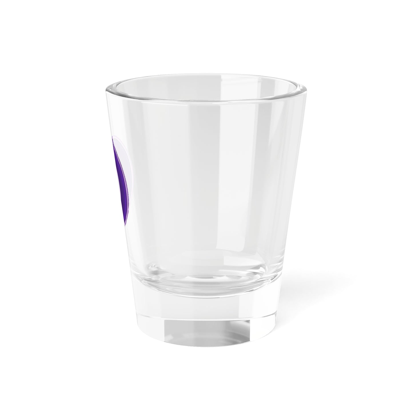 Bad Fishy Too - "Plain Vivid Purple Donut" - Shot Glass, 1.5oz