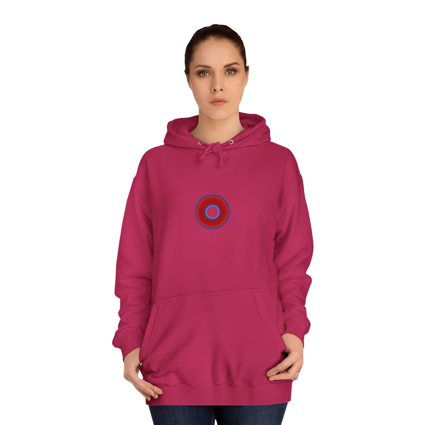 Harriette's Hoodie - with Lumpy Donuts - Official Lumpy Logo - Variant #2 - Red Donuts