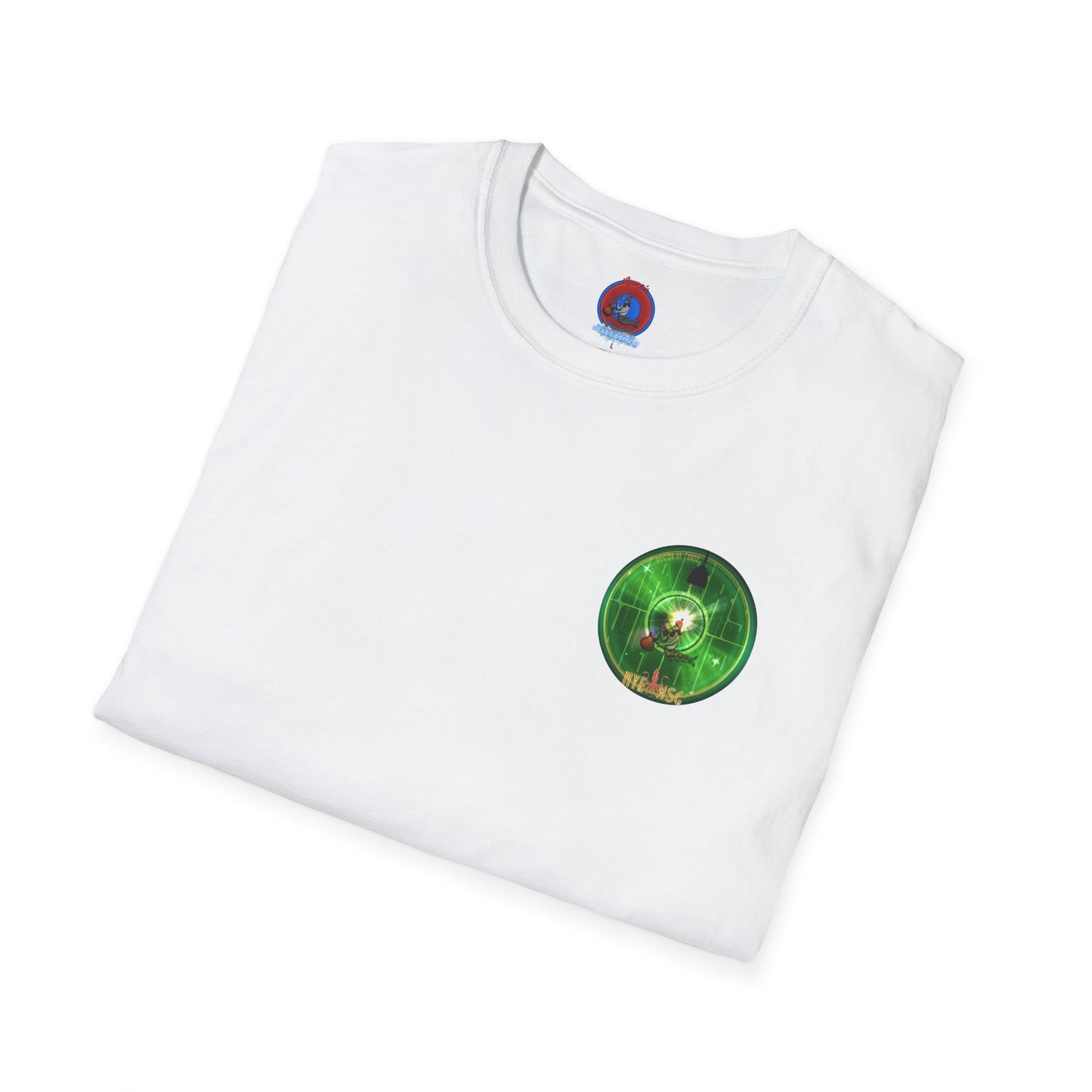 Classic Donut Tee - Unisex Soft-Style - "There was a party Dec 28-31 2022 in NYC, now tell me where were you" - series 1.0  - *green [commemorative donut]
