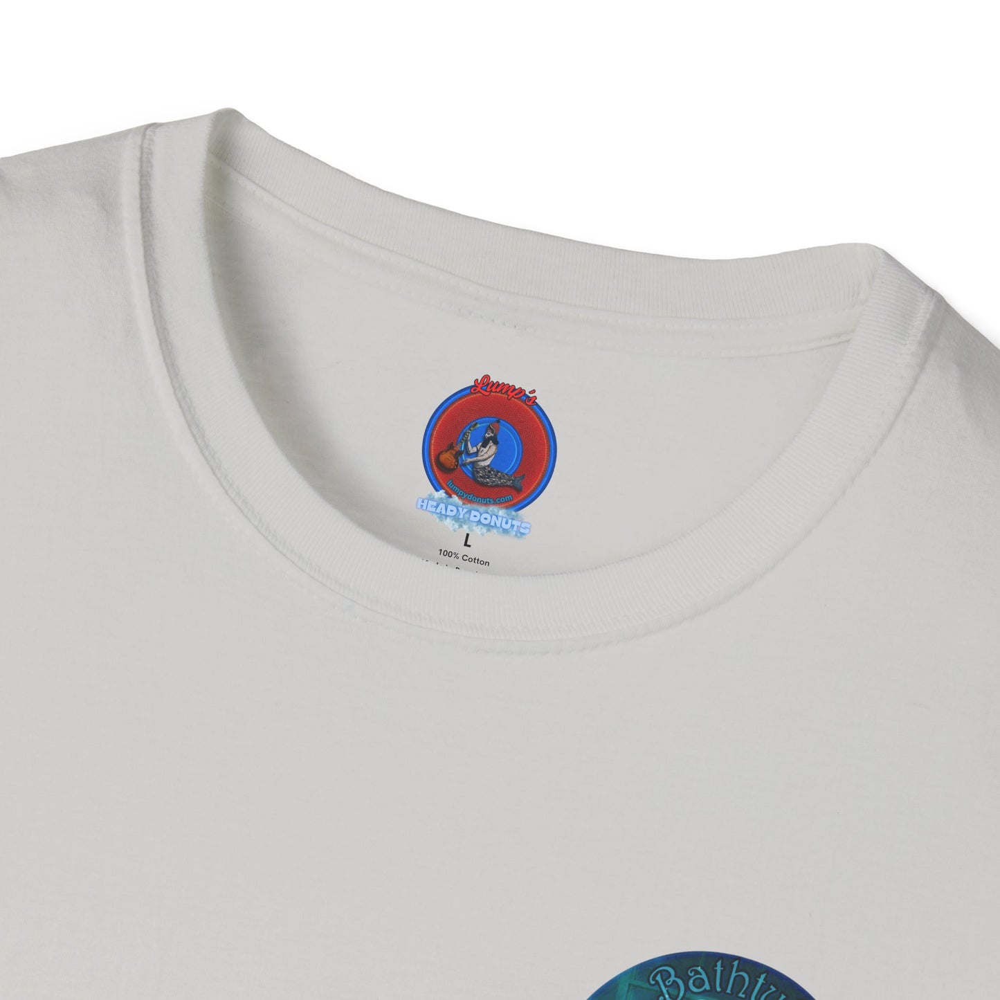 Classic Donut Tee - Unisex Soft-Style - "Wendy's Preferred Donut" - series 1.0  - black/green/blue donut