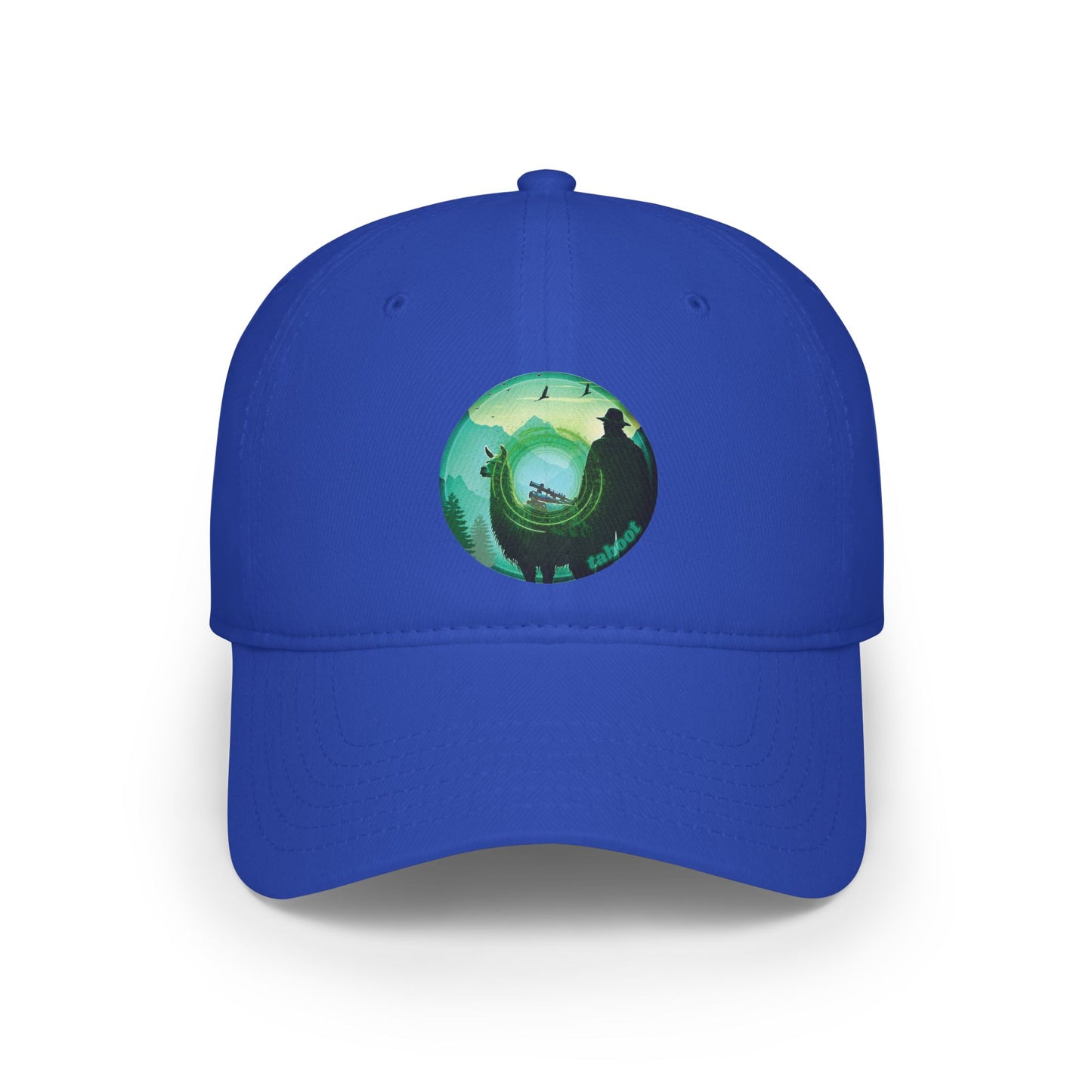 Lumpy Donut Baseball Cap - "The Taboo(t) Donut Cap" - green pic donut w/
