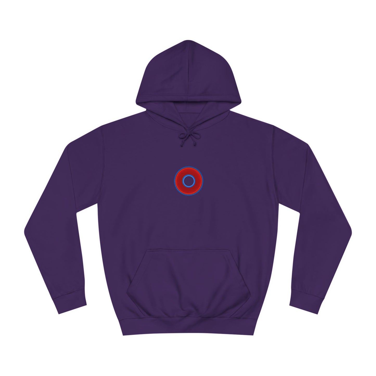 Harriette's Hoodie - with Lumpy Donuts - Official Lumpy Logo - Variant #2 - Red Donuts