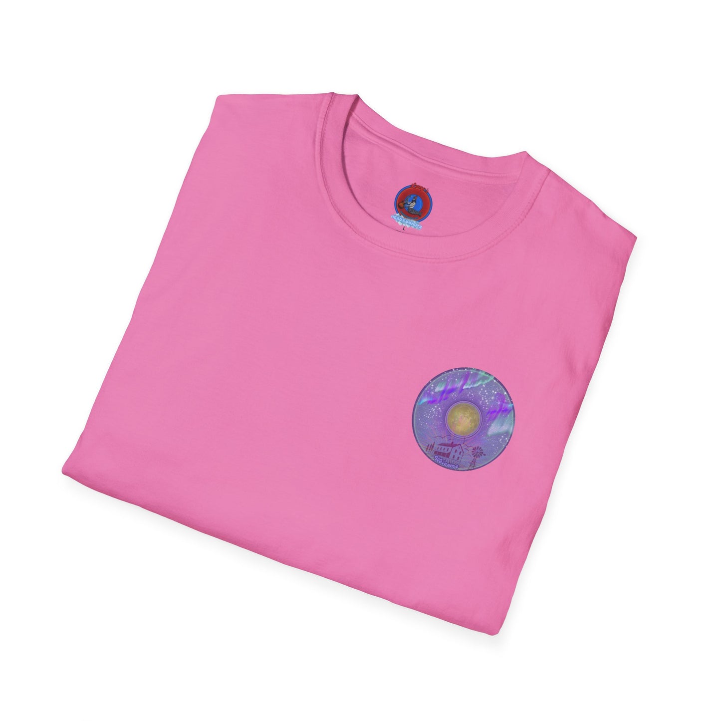 Classic Donut Tee - Unisex Soft-Style - "Welcome, this is your Donut" - series 1.0  - purple donut