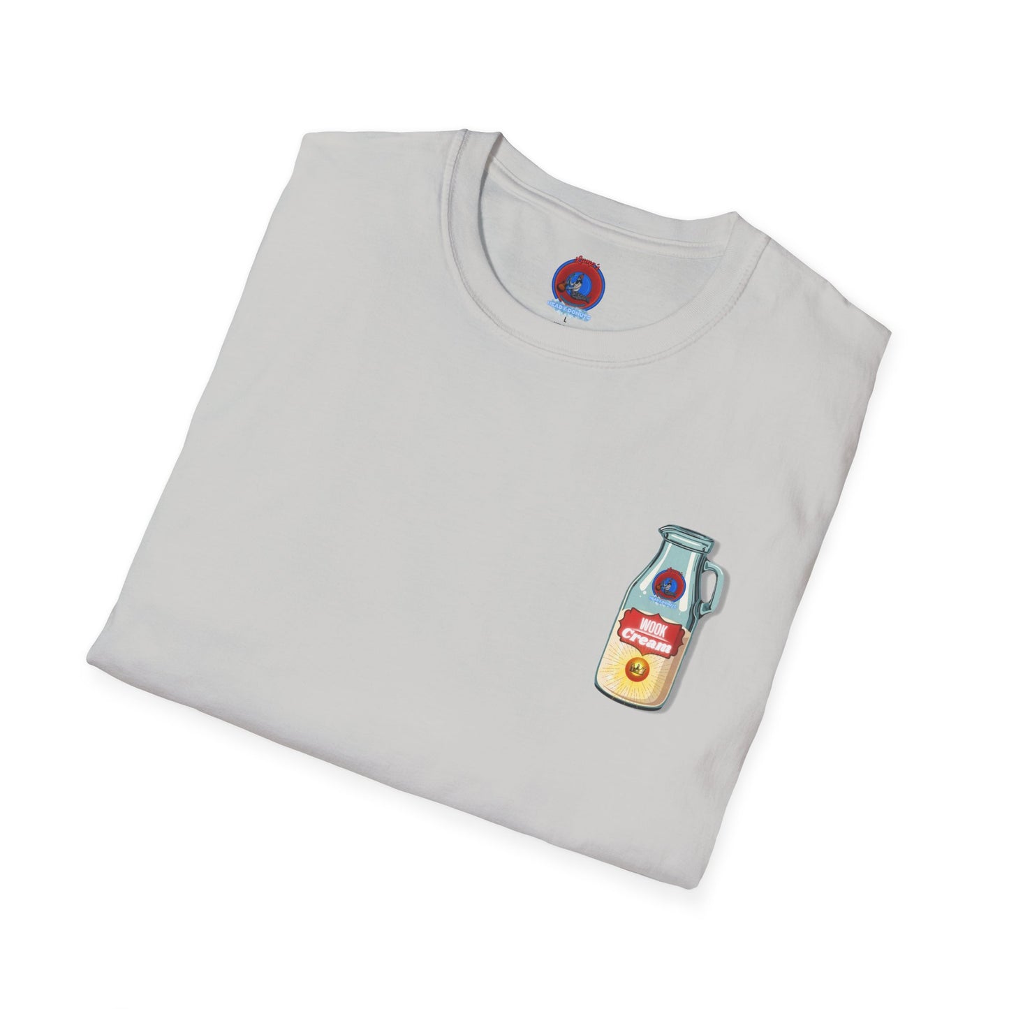 Classic Donut Tee - Unisex Soft-Style - "Wooked Cream - YEMSG Donut " - bottle - variant 8