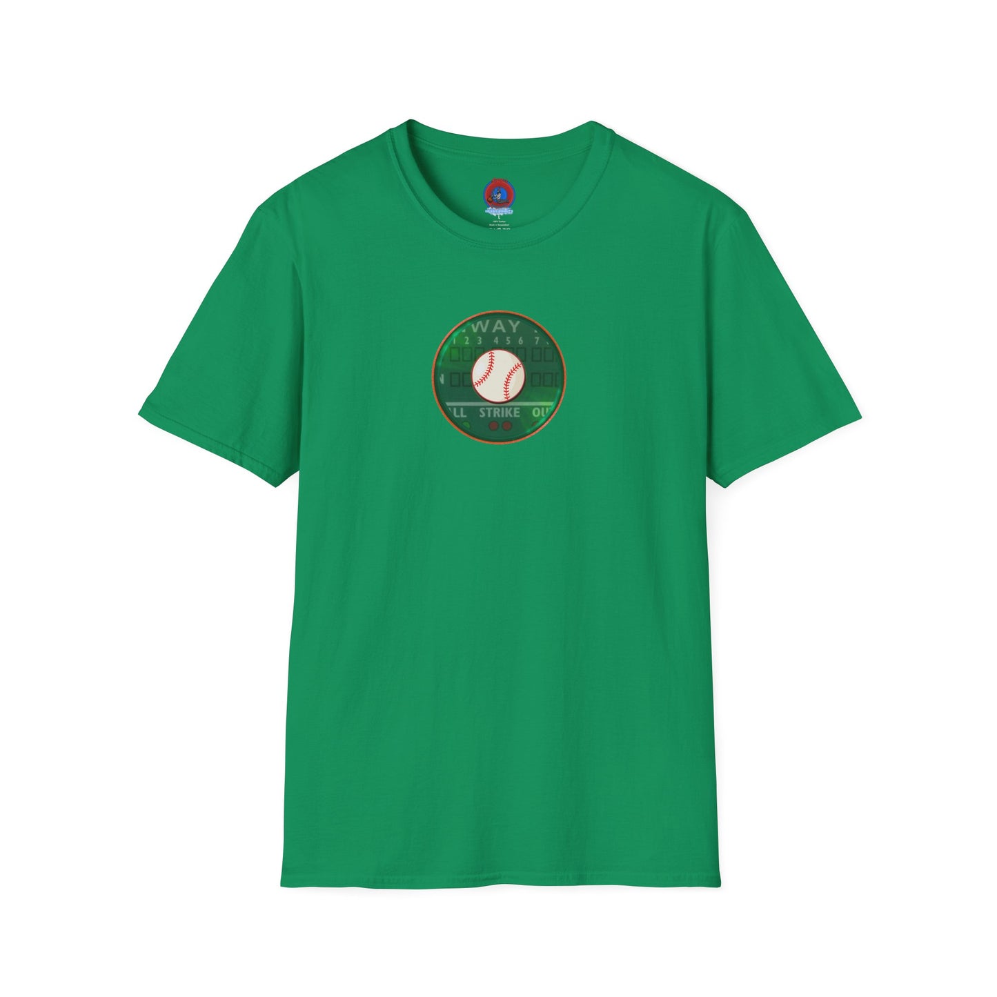 Classic Donut Tee - Unisex Soft-Style - "Phenway Ballpark Donuts" - vivid monsta donut - variant 2