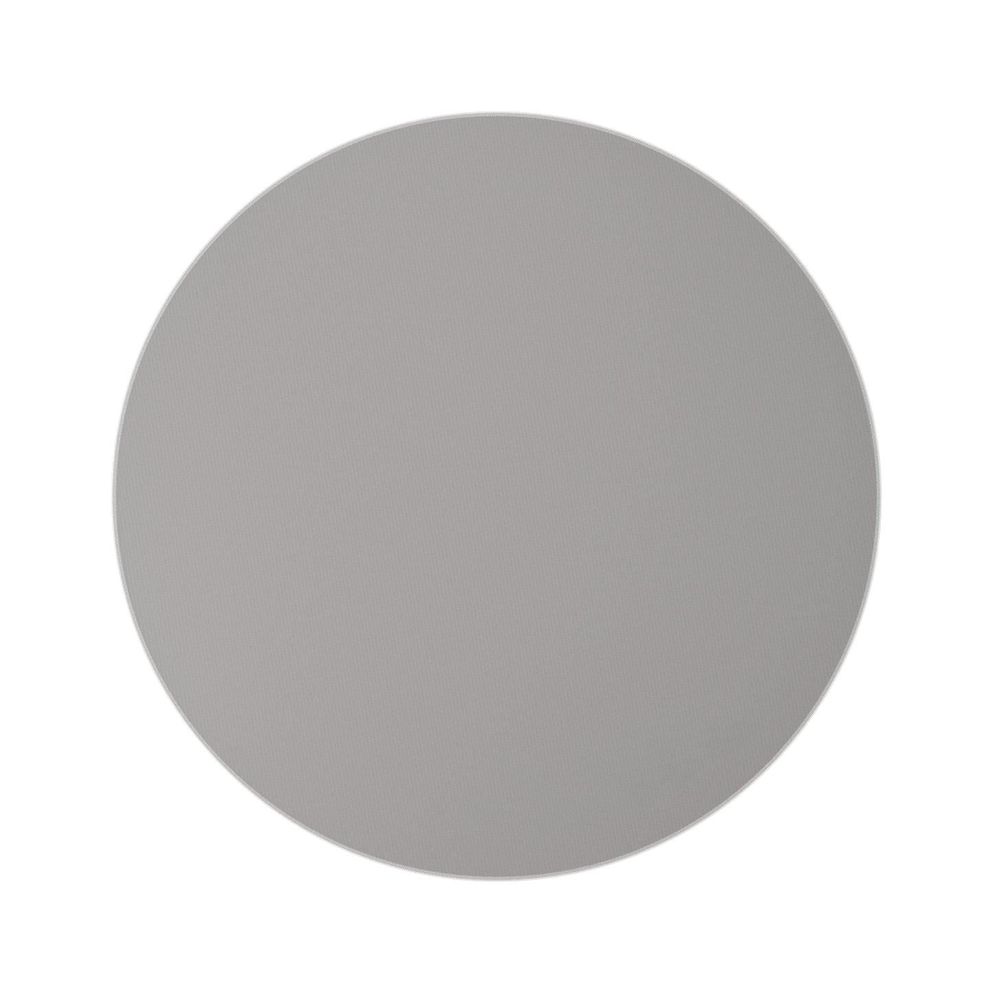 Round Room - 5 ft x 5 ft Lumpy Donut Rug - "The Donut Rug Splashed In Oil" - vivid dark brown/silver pic donut w/dark gray background - [*Charitable Donut]