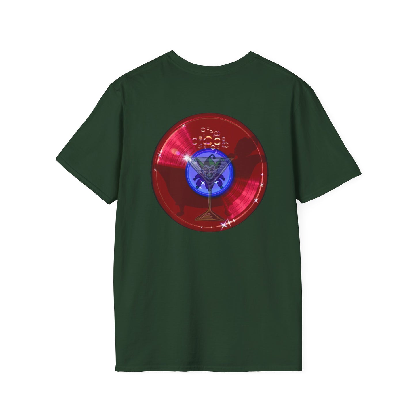 Classic Donut Tee - Unisex Soft-Style - "The Joker's Personal Tees - Joker's Exclusive Donut" - series 1.0 - variant 3 - red donut
