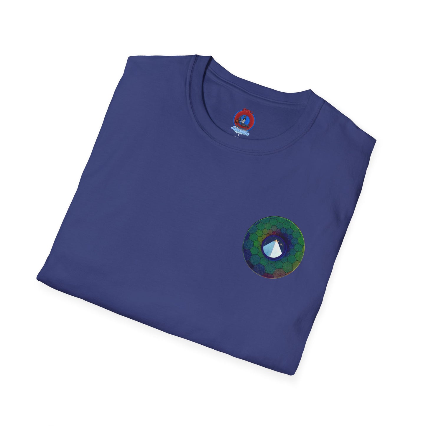 Classic Donut Tee - Unisex Soft-Style - "Limestone Donuts so Large" - variant 7 - green hexadonut