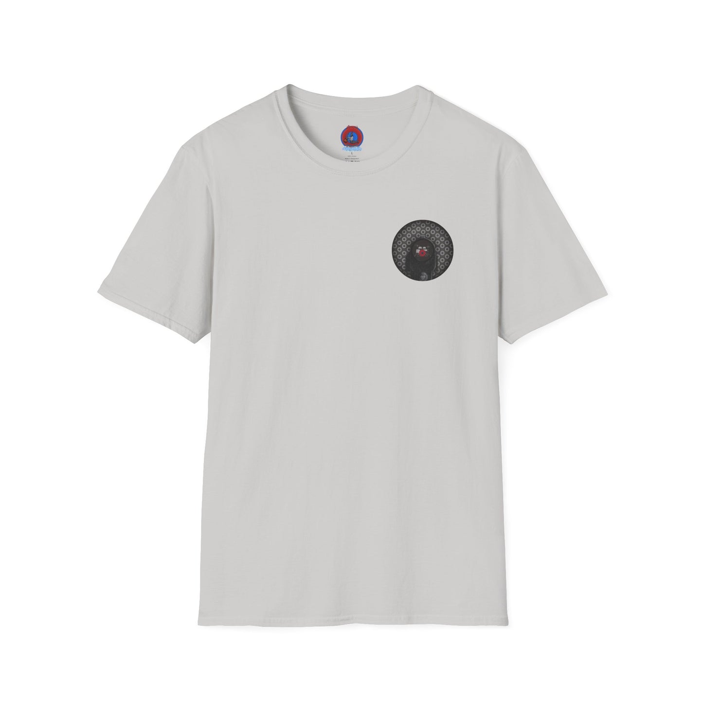 Classic Donut Tee - Unisex Soft-Style - "Lifesaving Donut Tee" - paradoxical gray/black donut