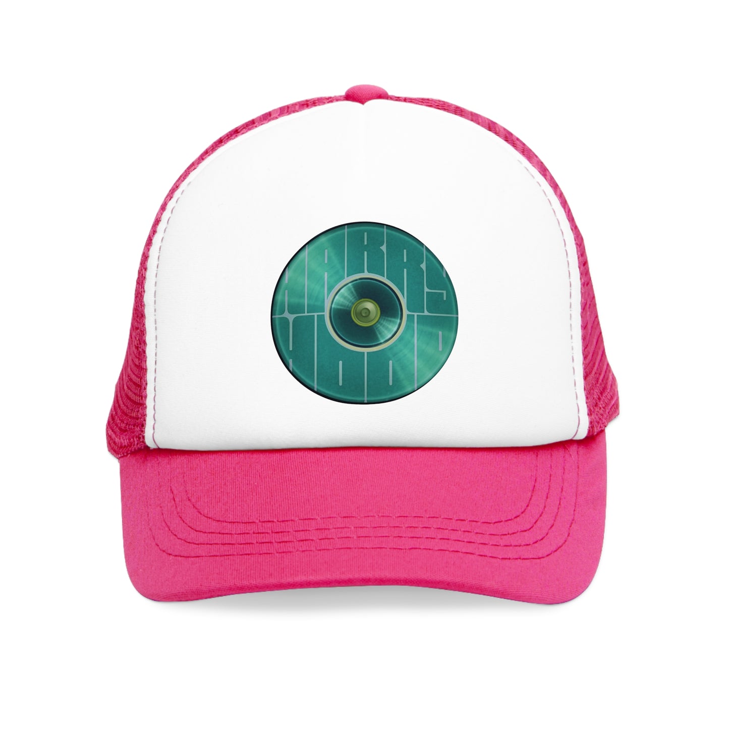 Lumpy Trucker Hat - "Where'd Harry Go? He Left This Hat" - variant 4 - green donuts