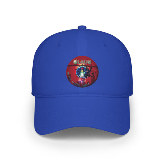 Lumpy Donut Baseball Cap - "Slave to this Donut Cap" - red phatty donut w/