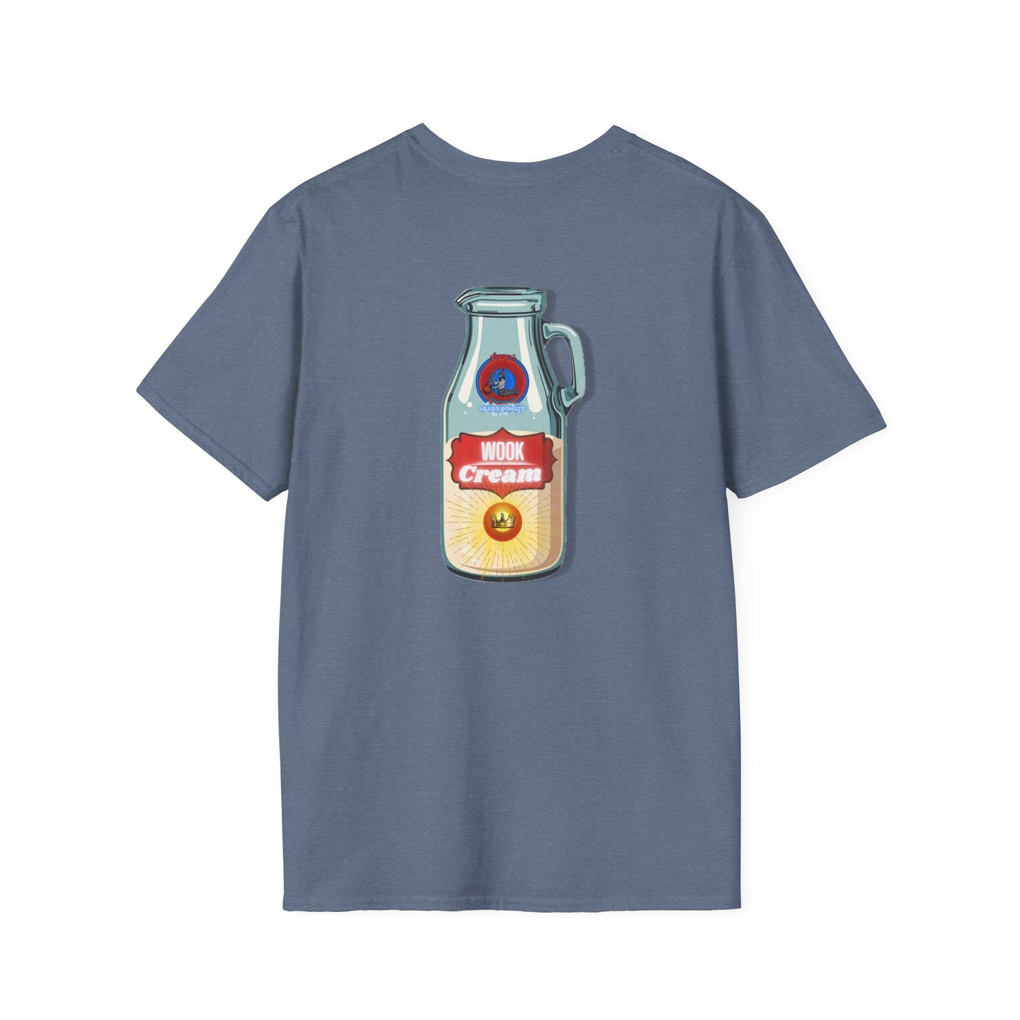 Classic Donut Tee - Unisex Soft-Style - "Wooked Cream - YEMSG Donut " - bottle - variant 8