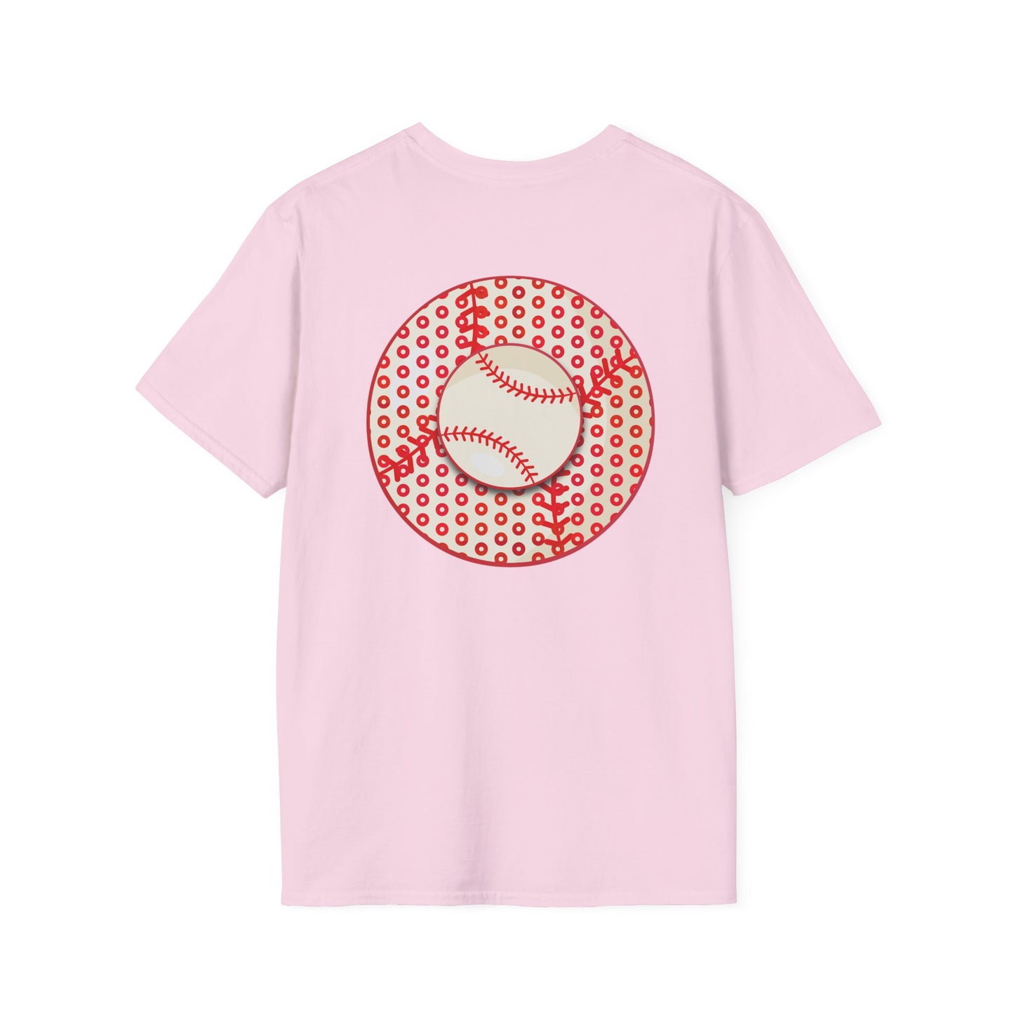 Classic Donut Tee - Unisex Soft-Style - "Phenway Ballpark Donuts" - baseball paradox donut - variant 3