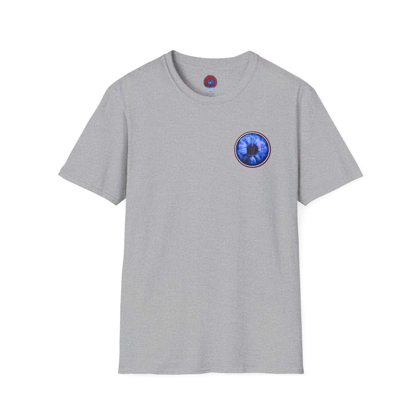 Classic Donut Tee - Unisex Soft-Style - "Wilson's Eyesore Donut Tee" - blue idonut - variant 1