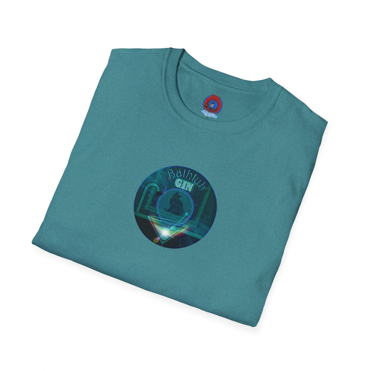Classic Donut Tee - Unisex Soft-Style - "Wendy's Preferred Donut" - series 1.0  - black/green/blue donut