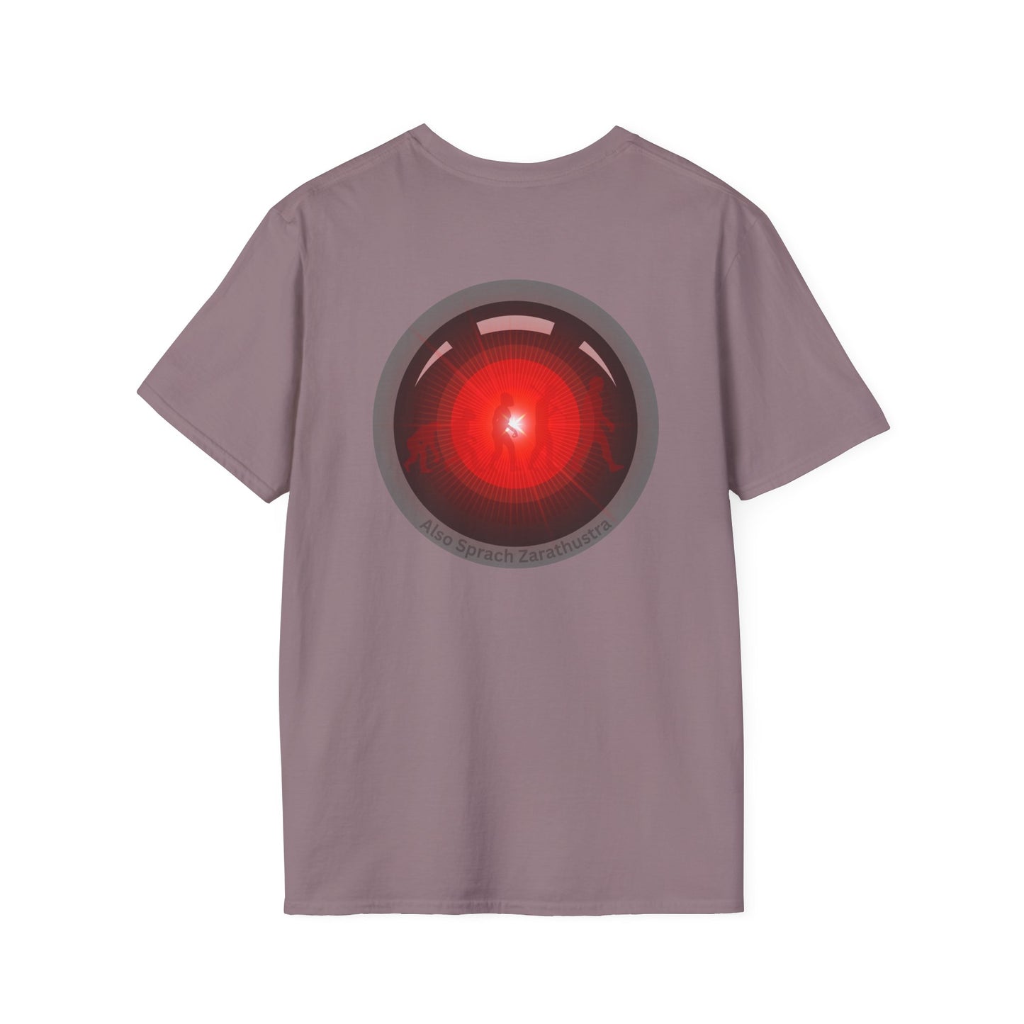 Classic Donut Tee - Unisex Soft-Style - "2025: a Donut Odyssey" - series 1.0 - variant 1 - black/red donut
