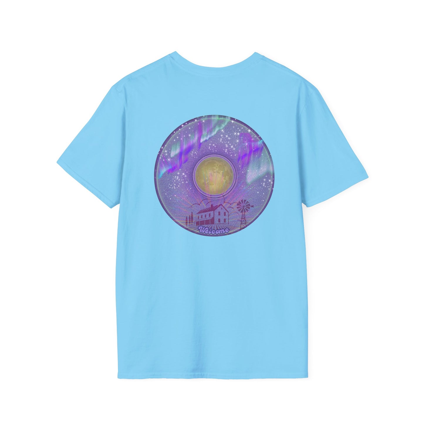 Classic Donut Tee - Unisex Soft-Style - "Welcome, this is your Donut" - series 1.0  - purple donut