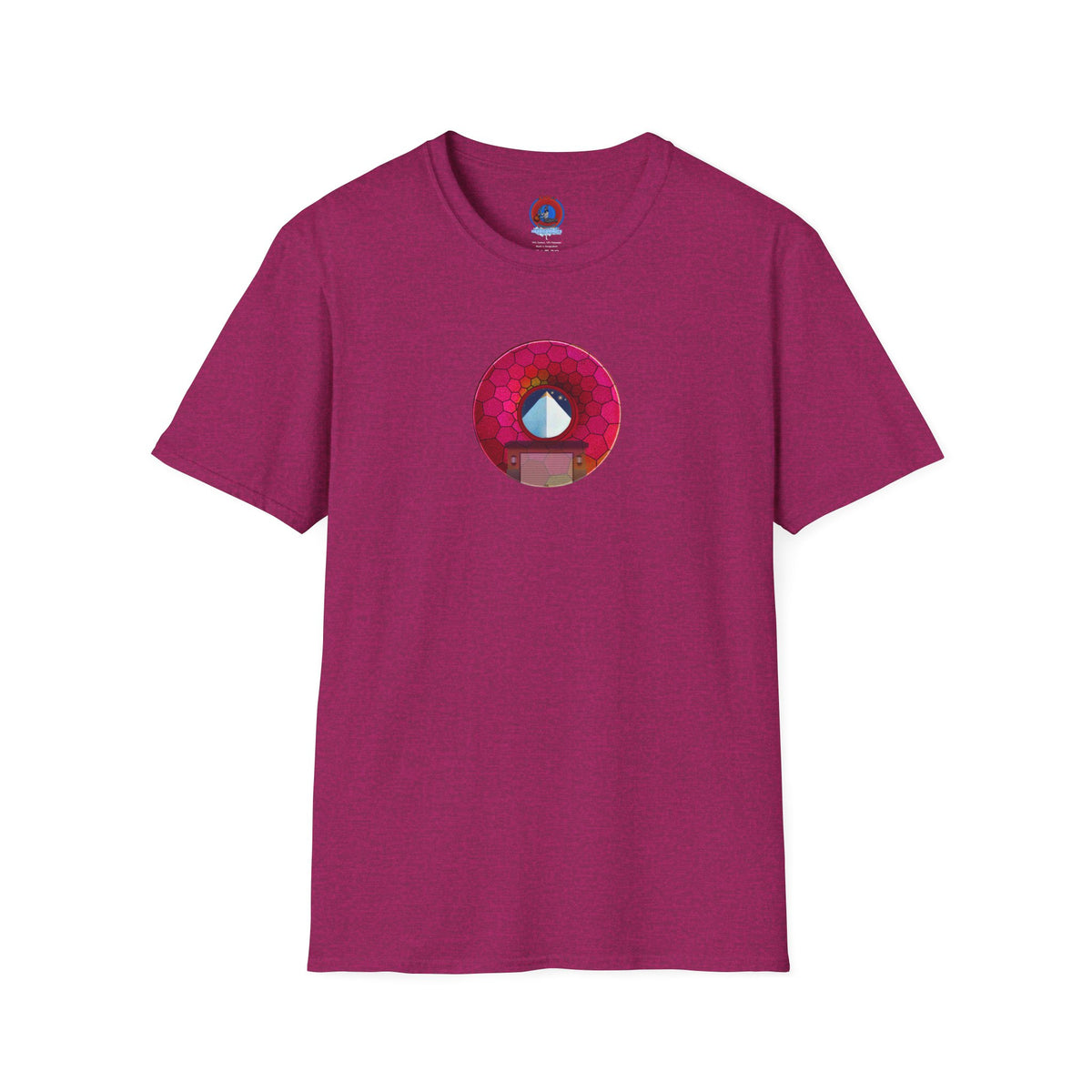 Classic Donut Tee - Unisex Soft-Style - "Limestone Donuts so Large" - variant 6 - green hexadonut