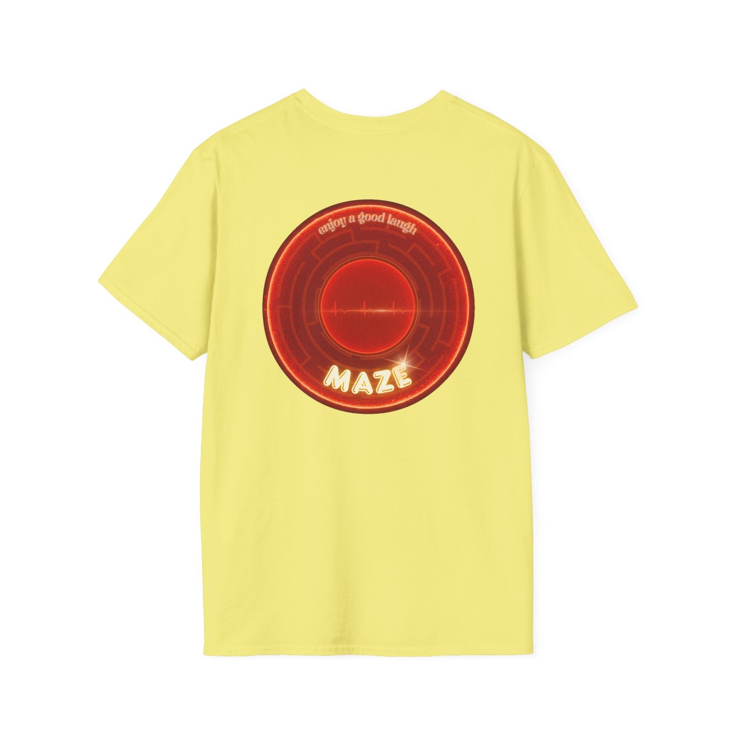 Classic Donut Tee - Unisex Soft-Style - "The Amazing Donut" - series 1.0 - variant 2 - red donut