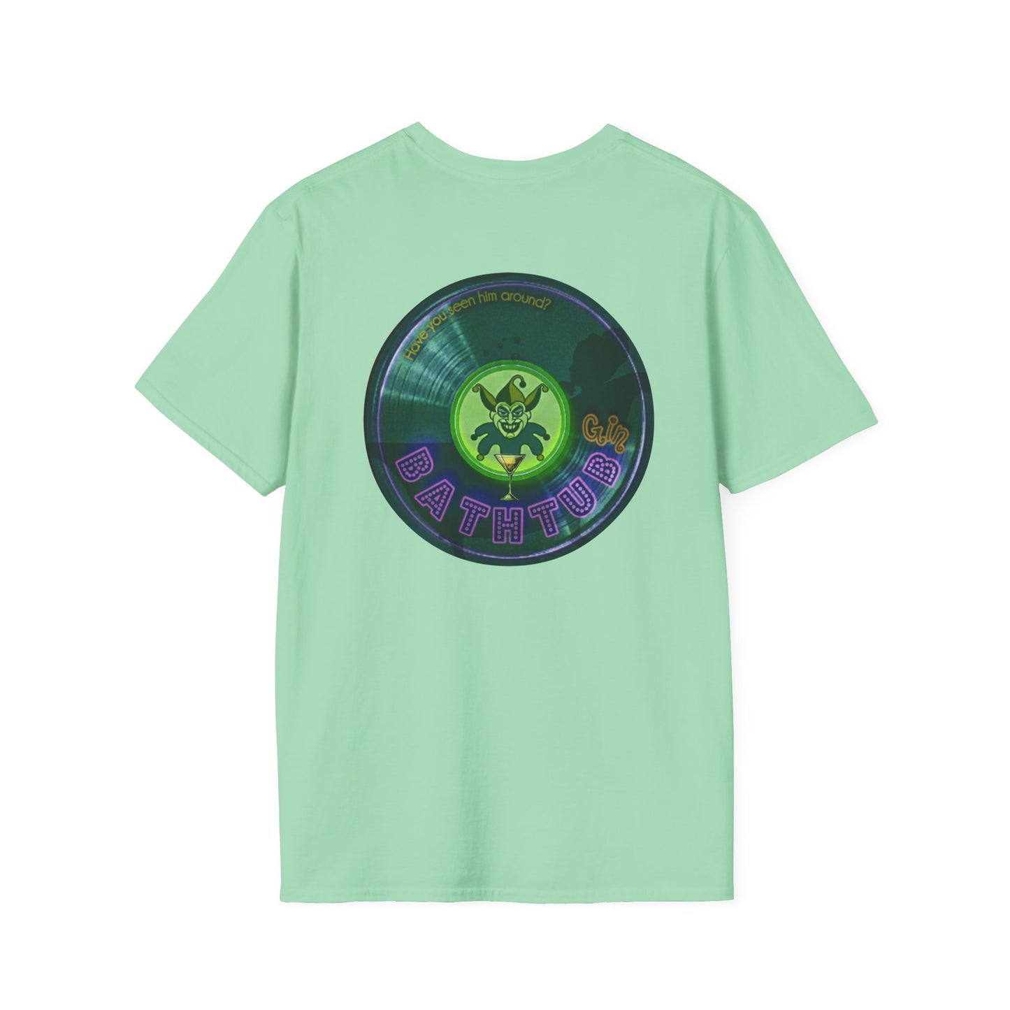 Classic Donut Tee - Unisex Soft-Style - "The Joker's Personal Tees - Ambassador Edition" - series 1.0 - variant 2 - dark teal donut